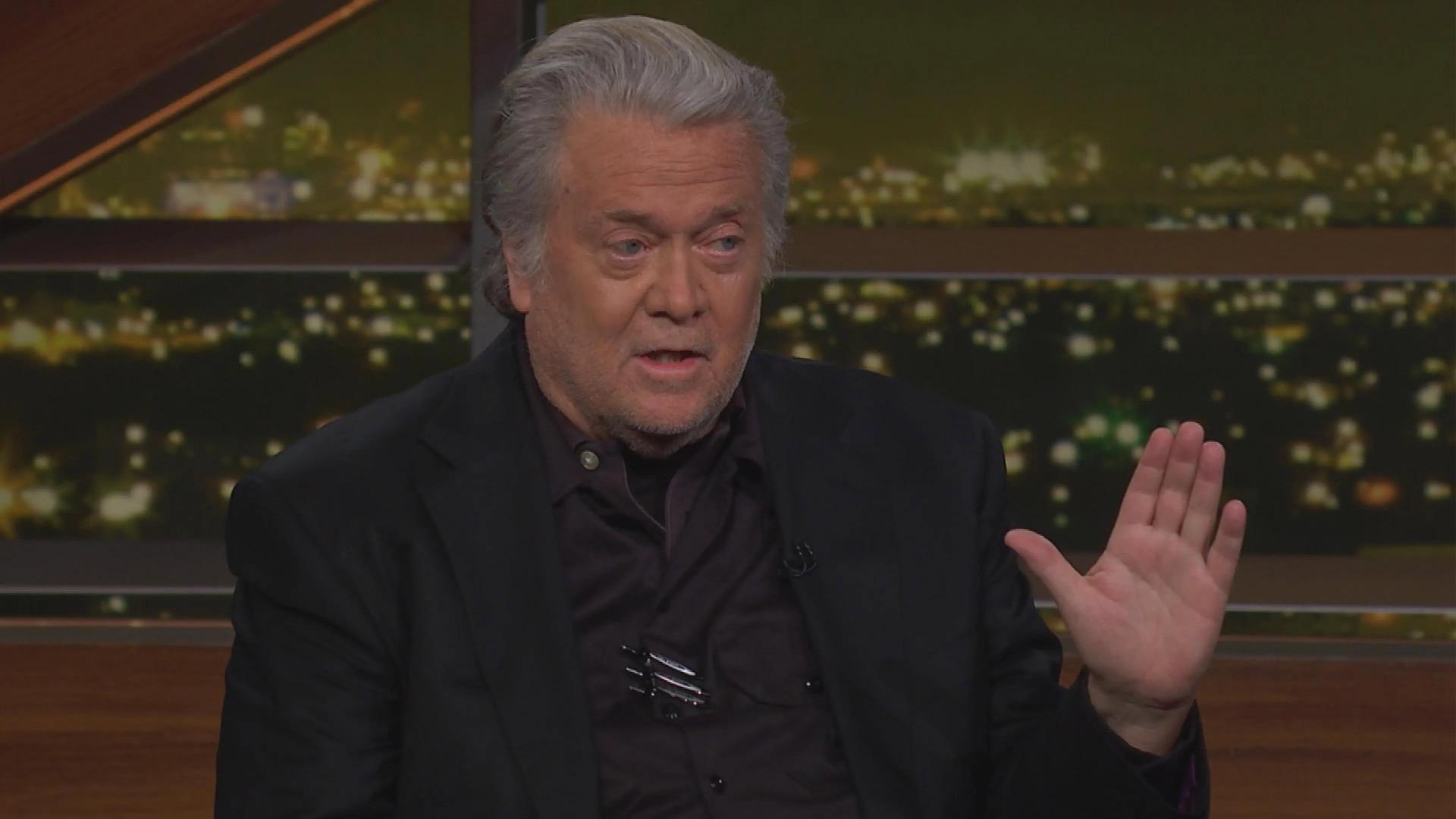Still from April 11, 2025: Steve Bannon, Piers Morgan, Josh Rogin