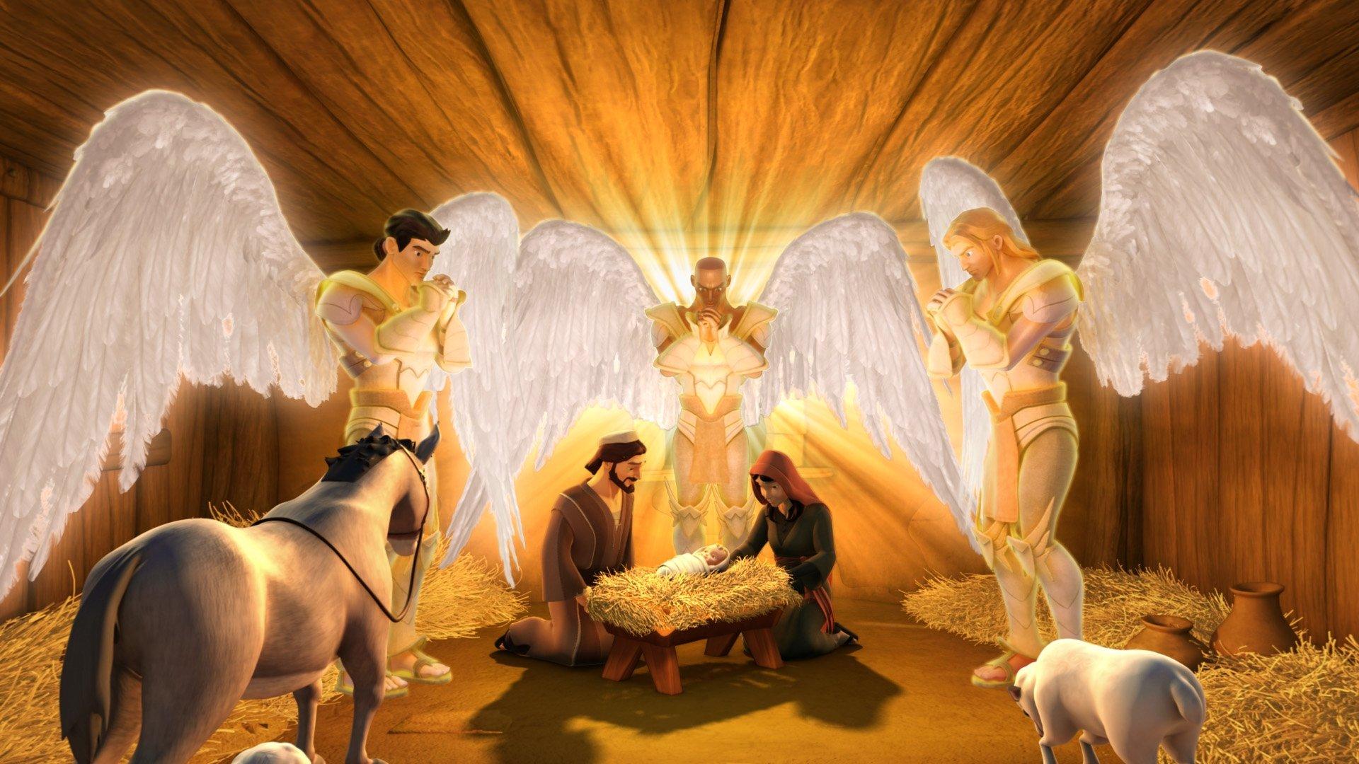 Still from The First Christmas