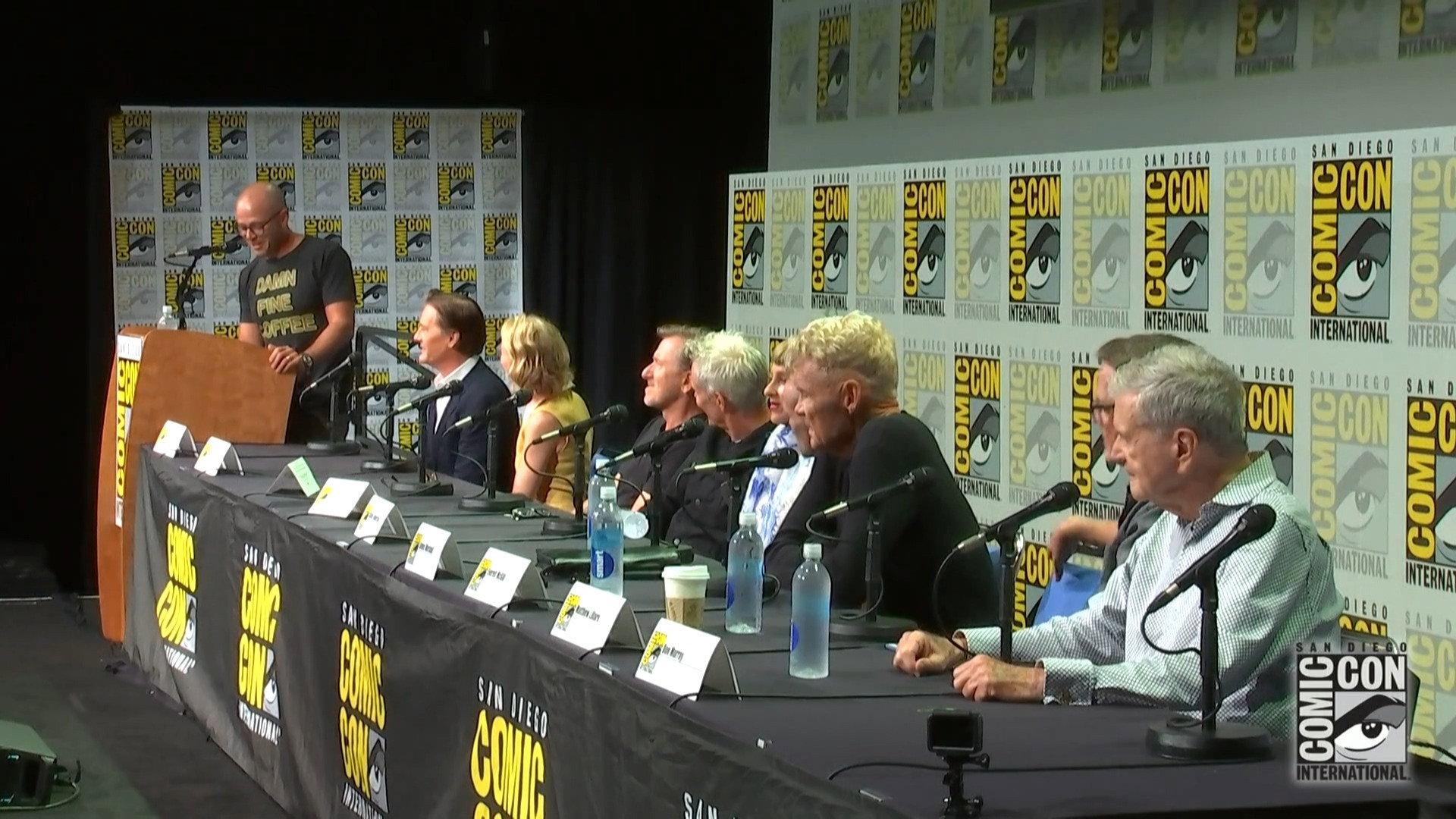 Still from Twin Peaks Panel at Comic-Con 2017
