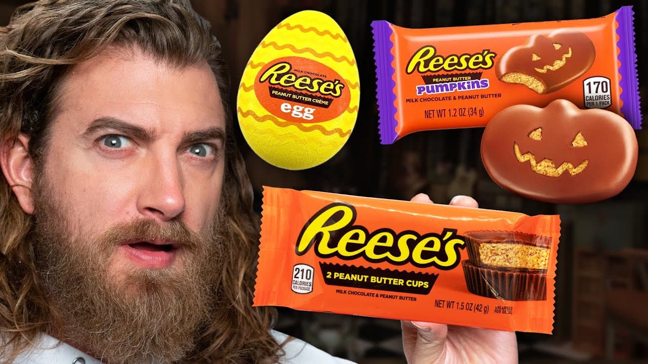 Still from When Were These Reese's Snacks Invented? (Game)