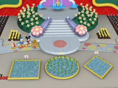 Still from Minnie's and Daisy's Flower Shower