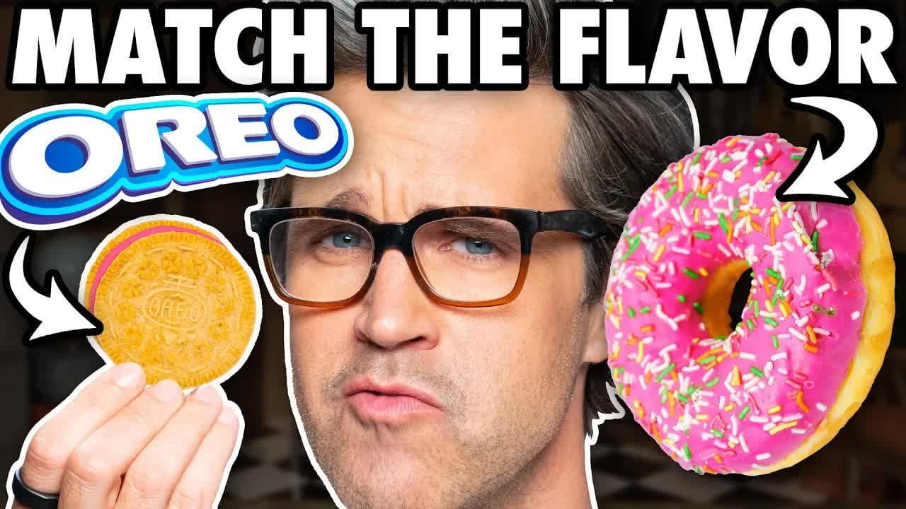 Still from Match The Flavor To The Oreos (Game)
