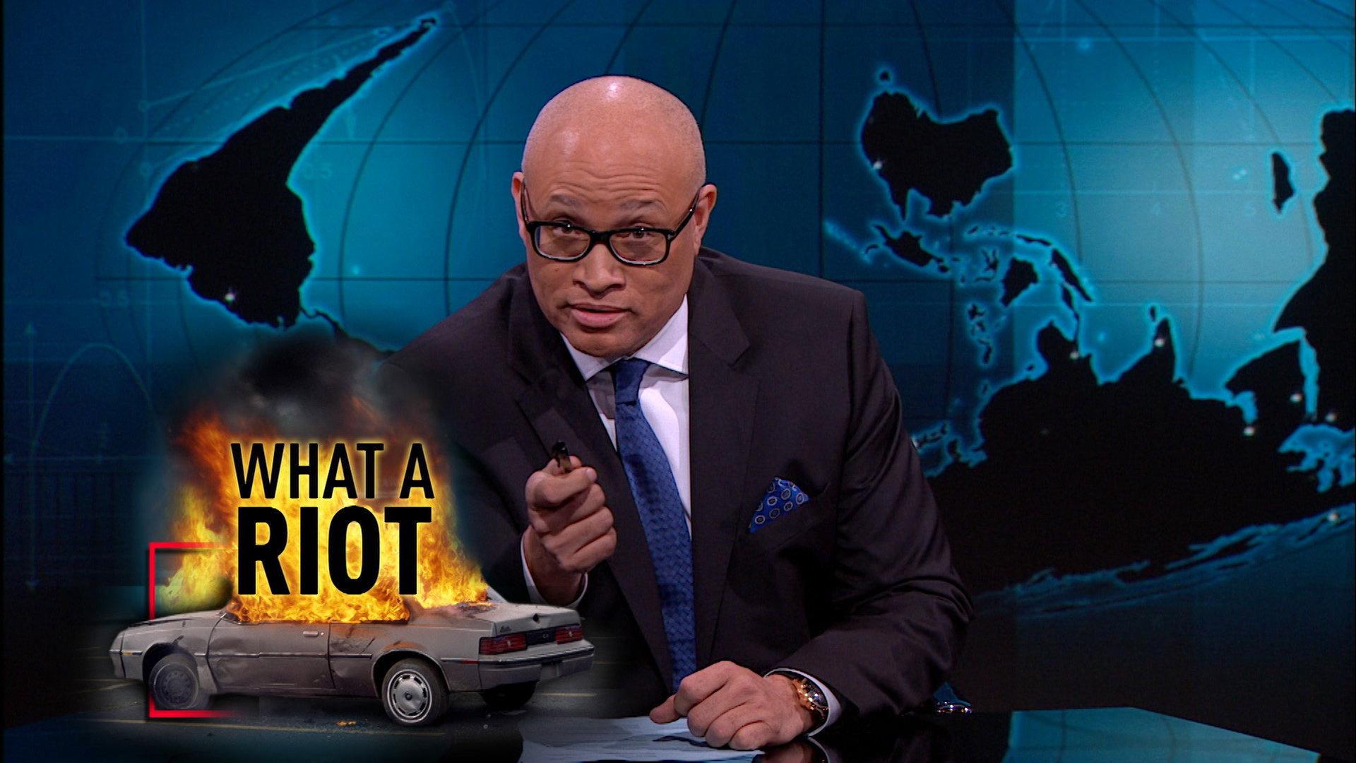 Still from Baltimore Riots