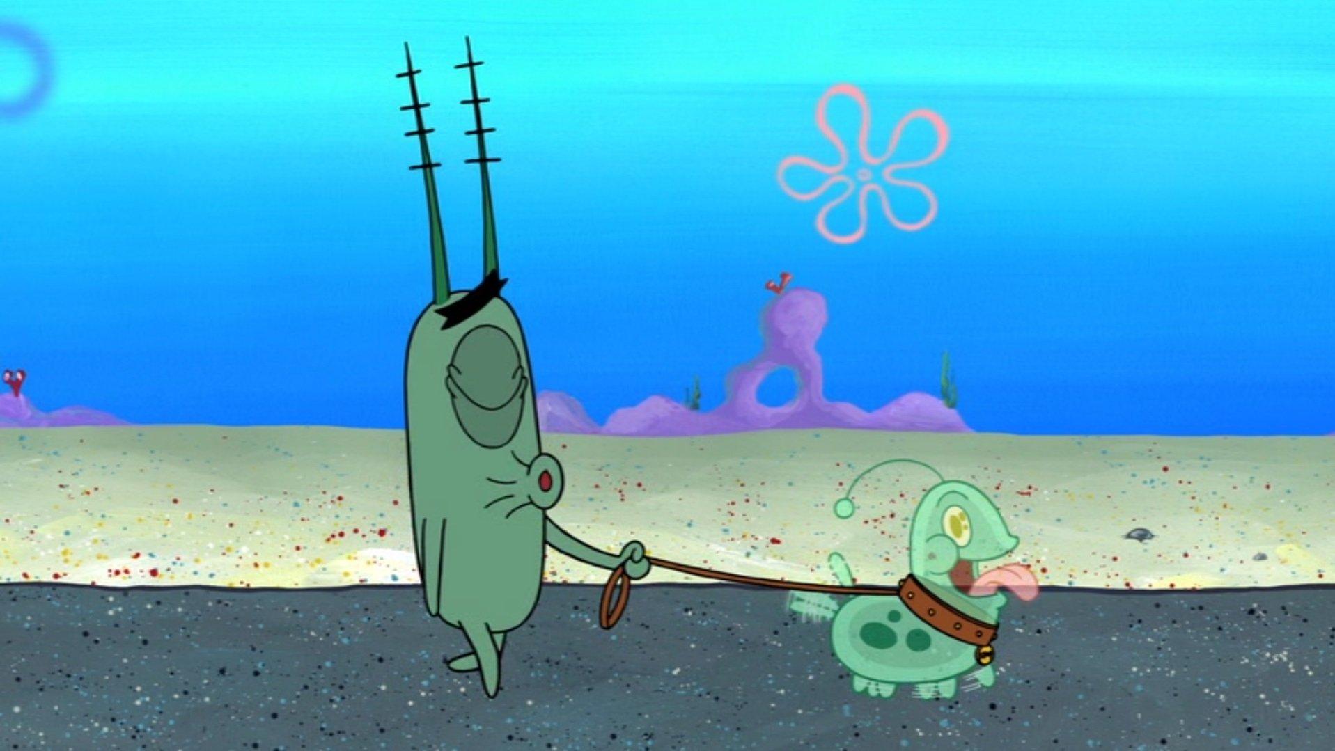 Still from Plankton’s Pet