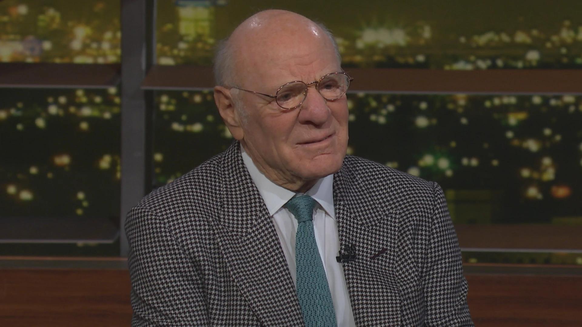 Still from May 30, 2025: Barry Diller, Jake Tapper, Rep. Seth Moulton