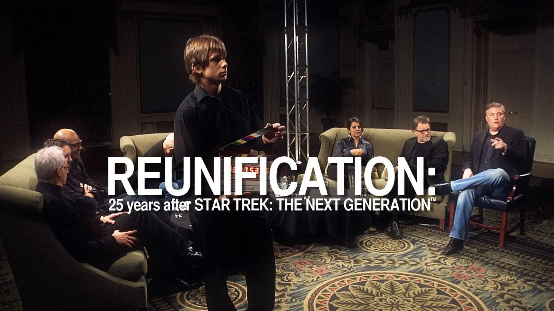 Still from Reunification: 25 Years after Star Trek: The Next Generation