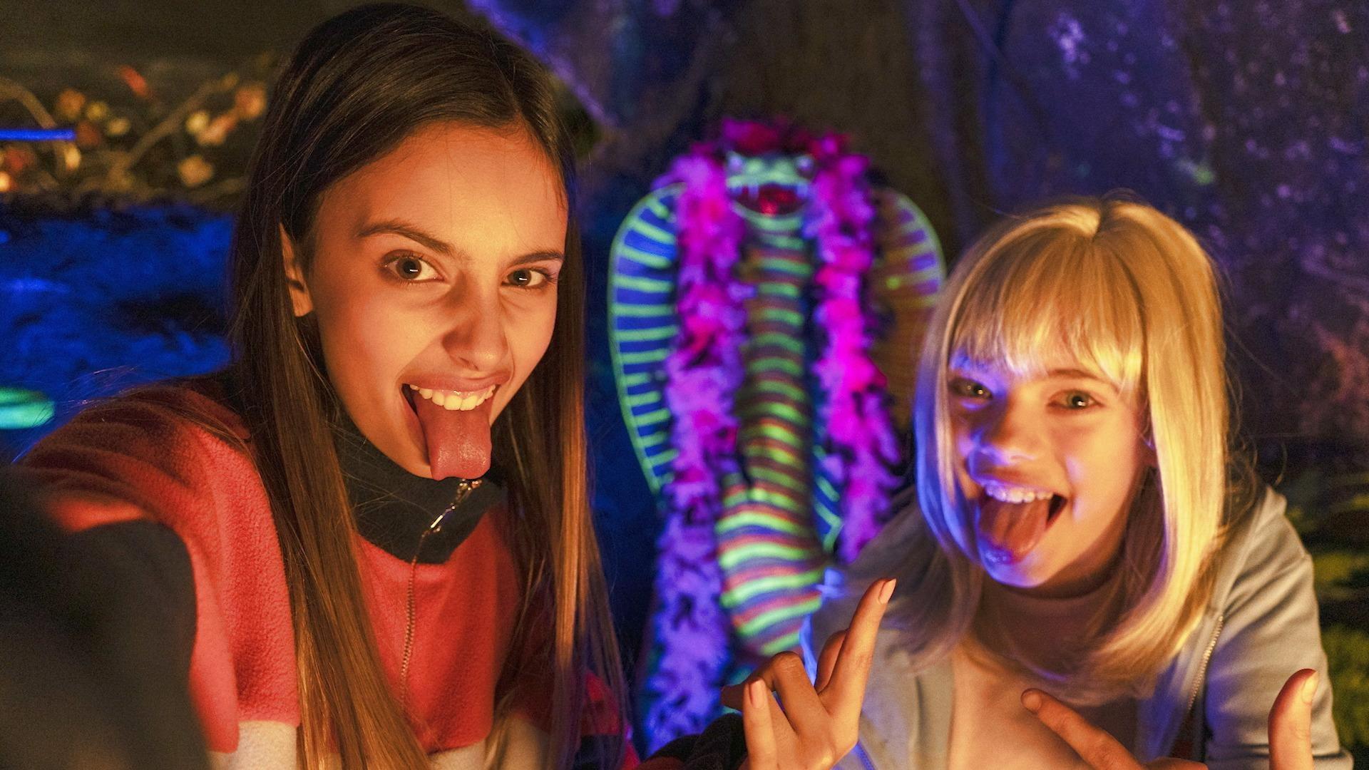 Still from Sky's First Youth Overnight Sleeping Event
