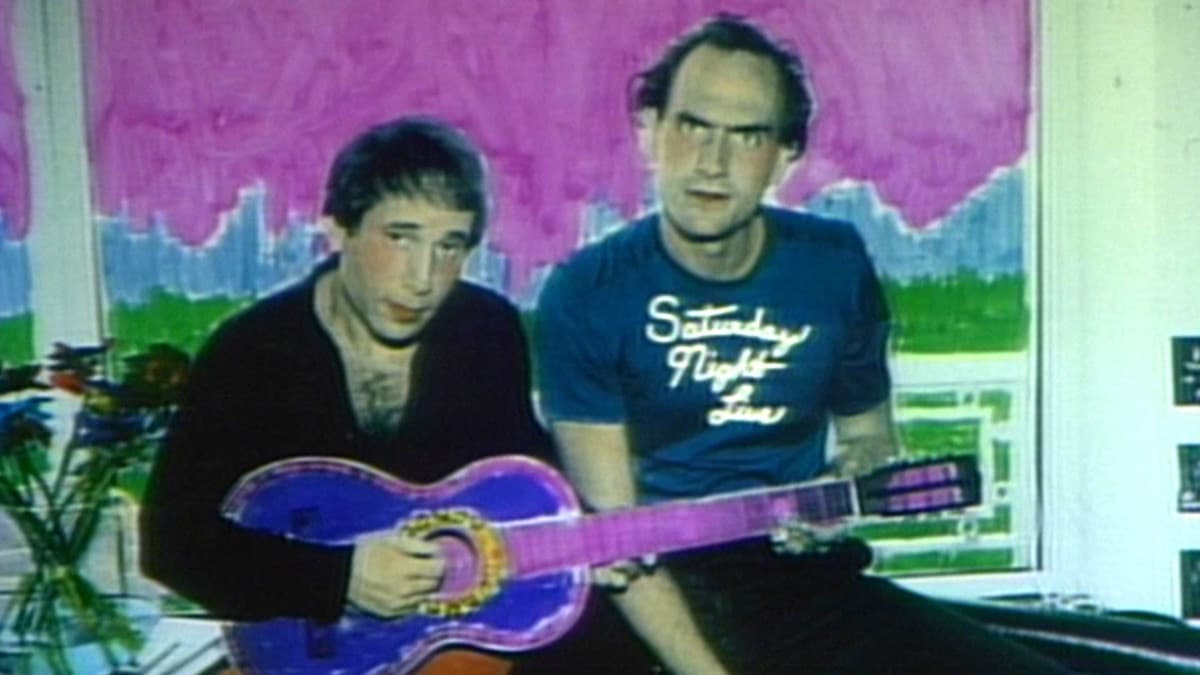 Still from Paul Simon/James Taylor