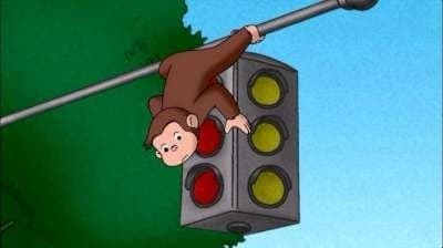Still from Curious George Sees the Light
