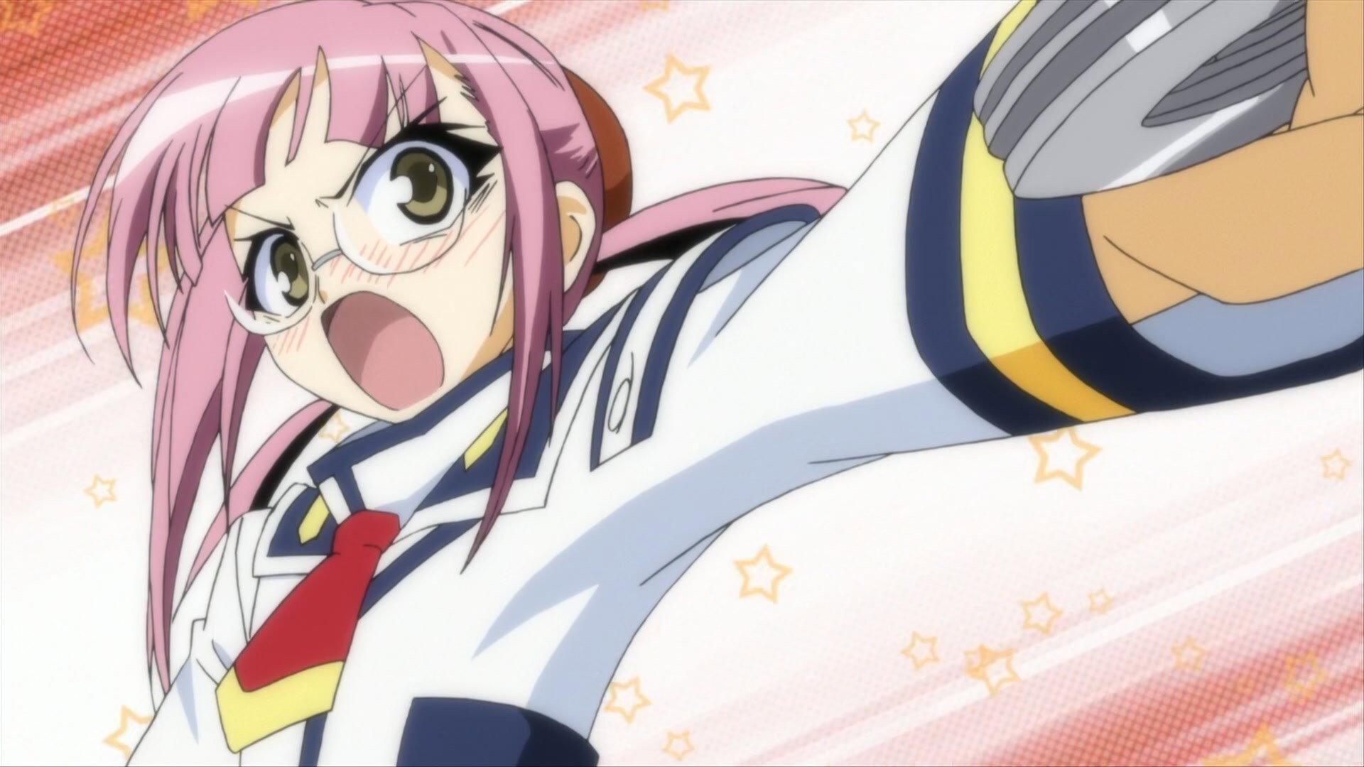 Still from I Will Crush Kurokami Medaka!!