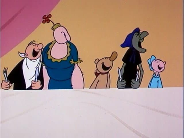 Still from Popeye's Testimonial Dinner