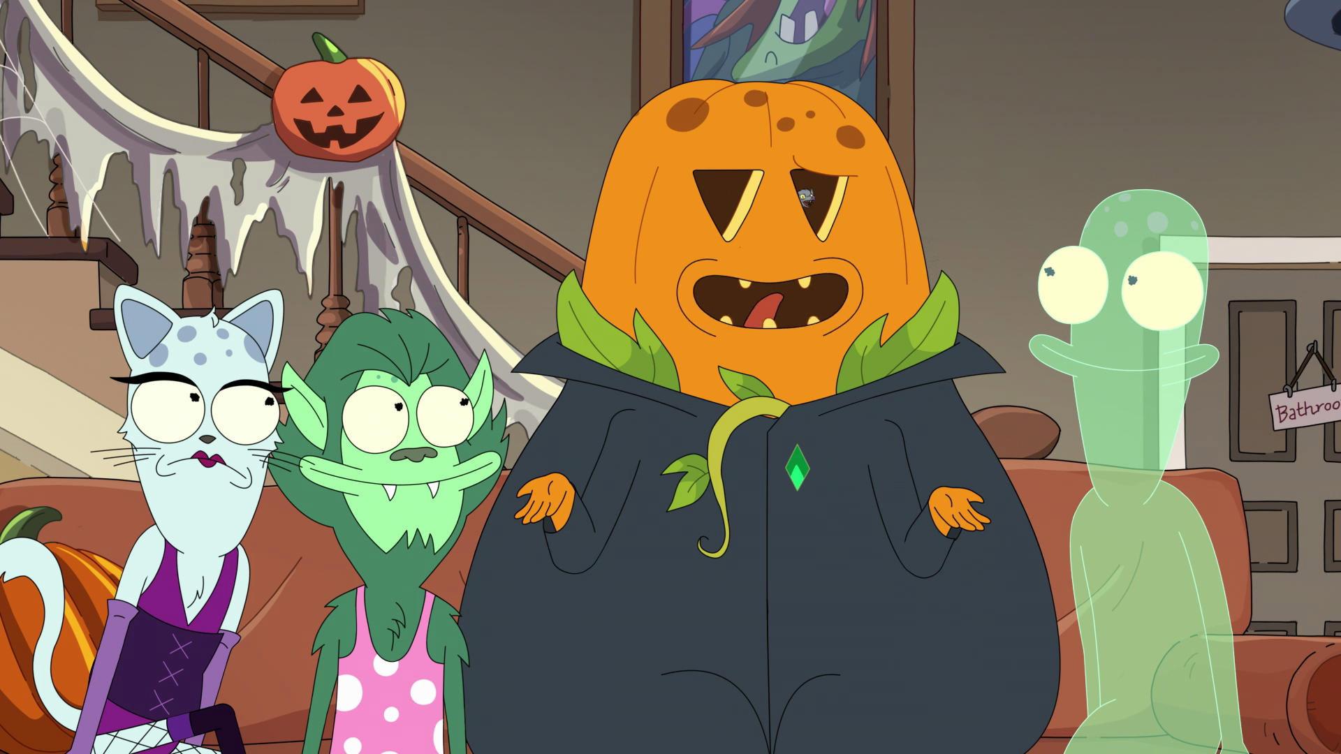 Still from The Solar Opposites Halloween Special Part 2: The Hunt for Brown October