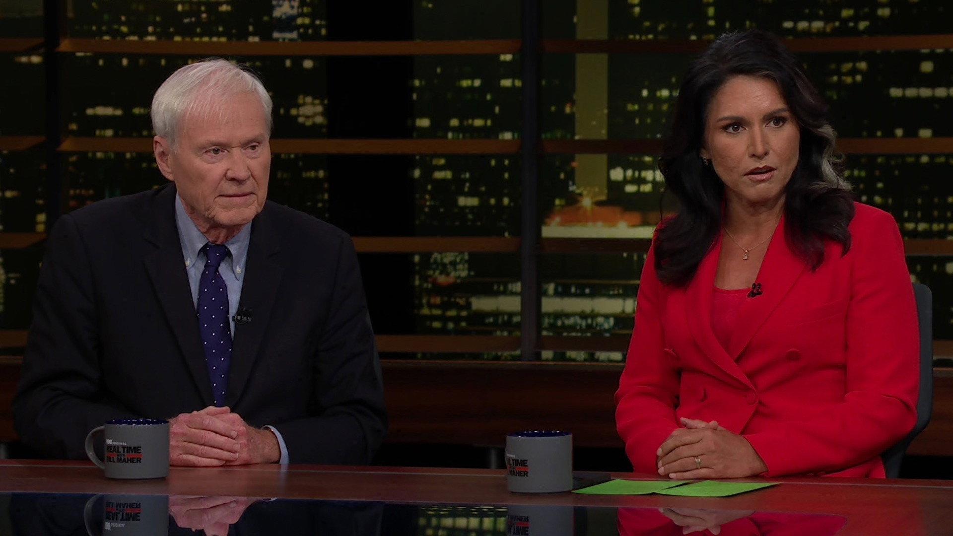 Still from June 28, 2024: Ray Kurzweil, Chris Matthews, Tulsi Gabbard