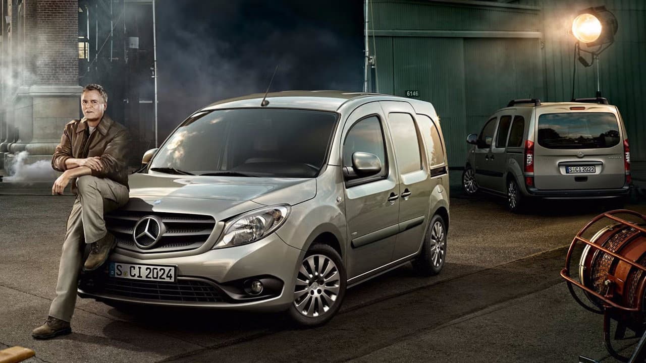 Still from Mercedes-Benz: MacGyver and the New Citan