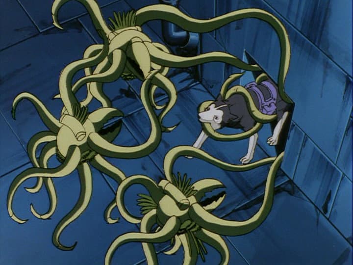 Still from Attack of the Plant-Borg