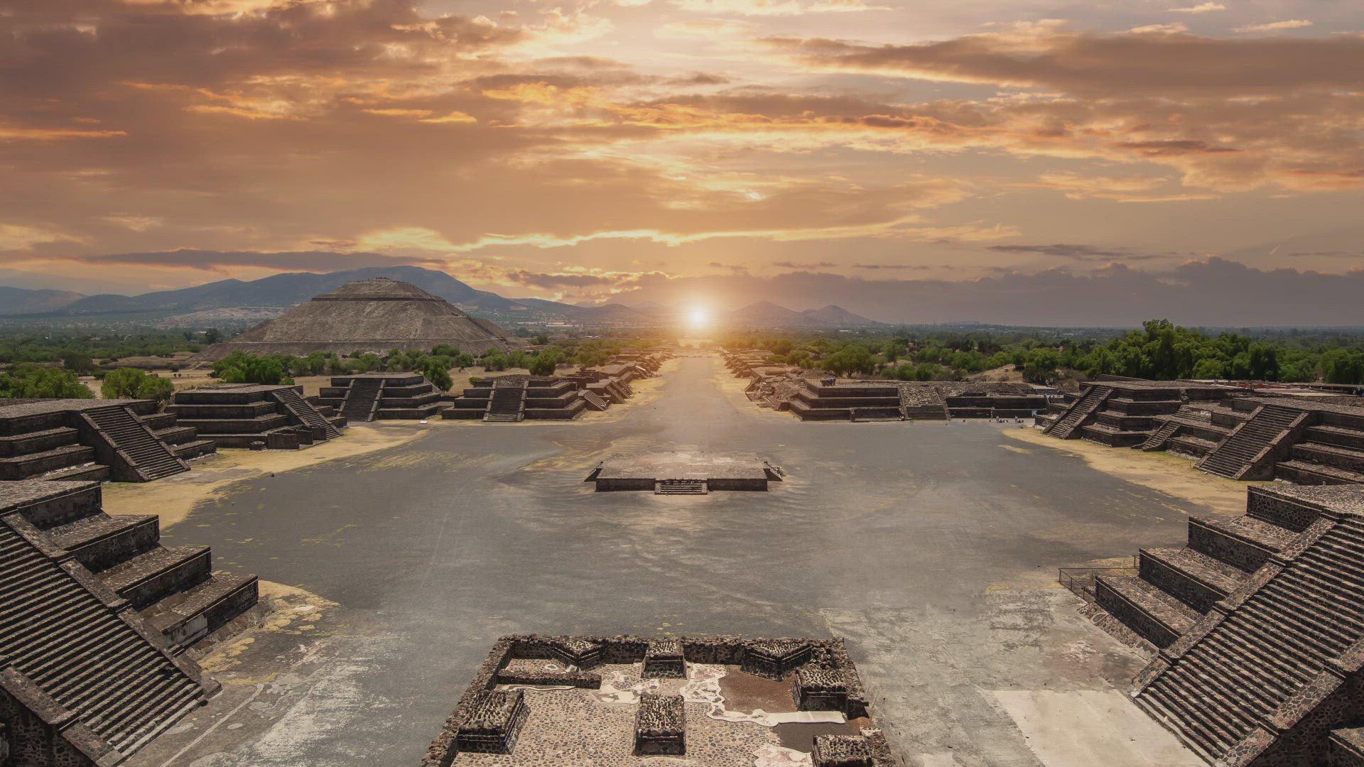 Still from Mysteries of the Aztecs