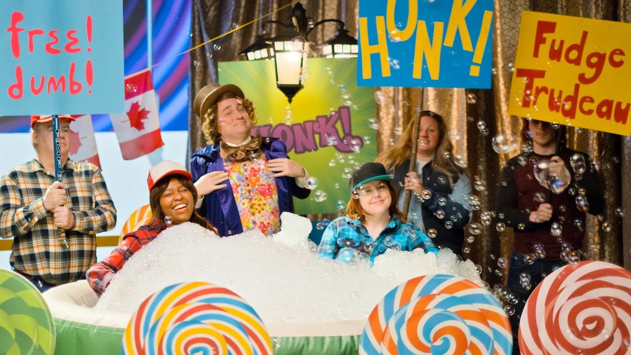 Still from Emergency Laugh Act