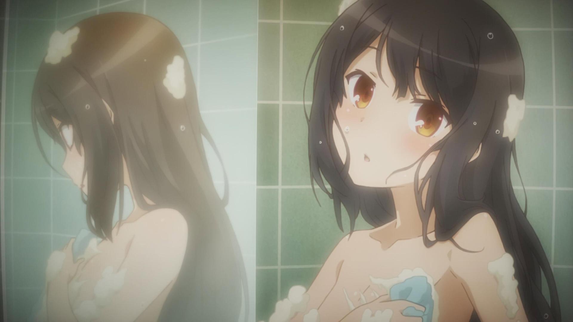 Still from Ruby's Observation Records of Miyu-san's Baths