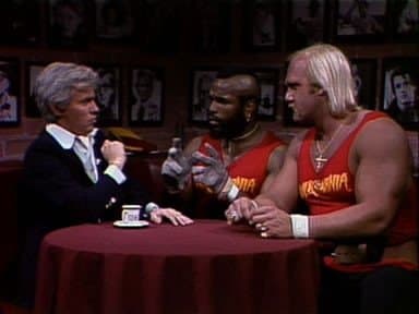 Still from Mr. T & Hulk Hogan/The Commodores