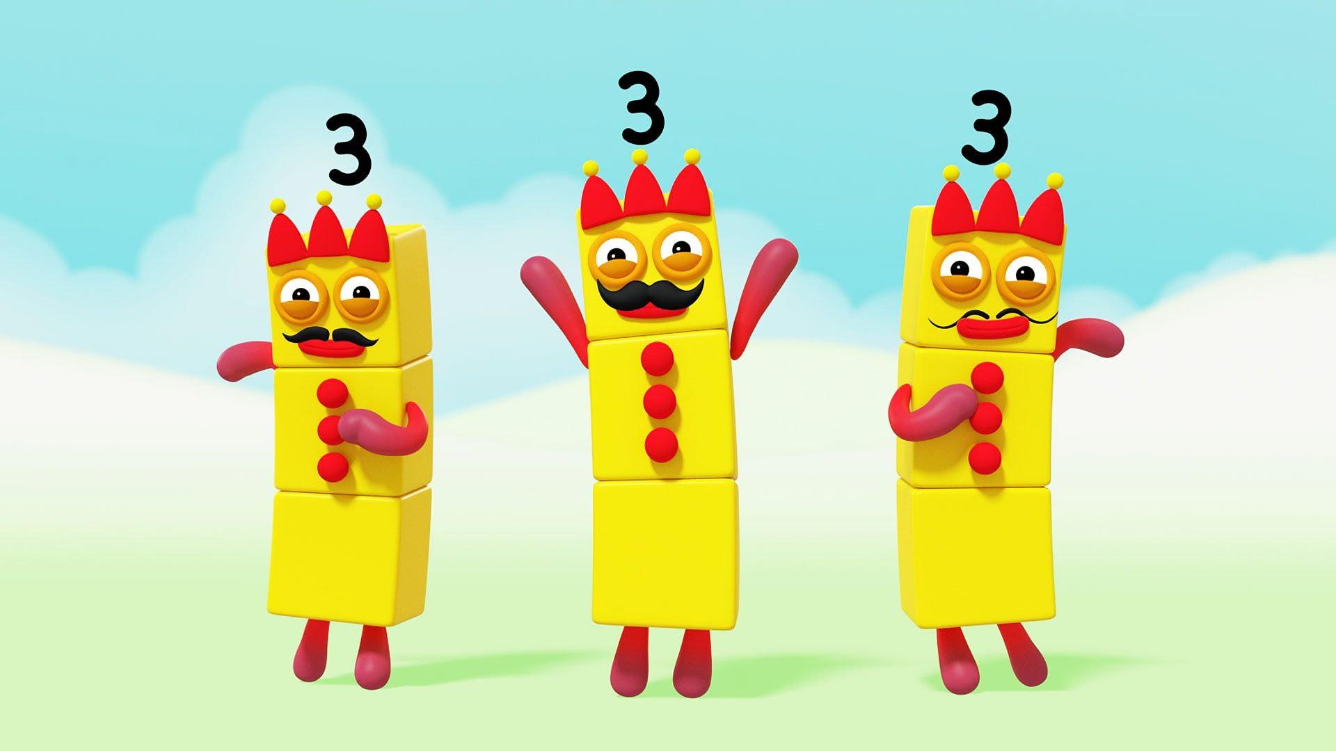 Still from The Three Threes