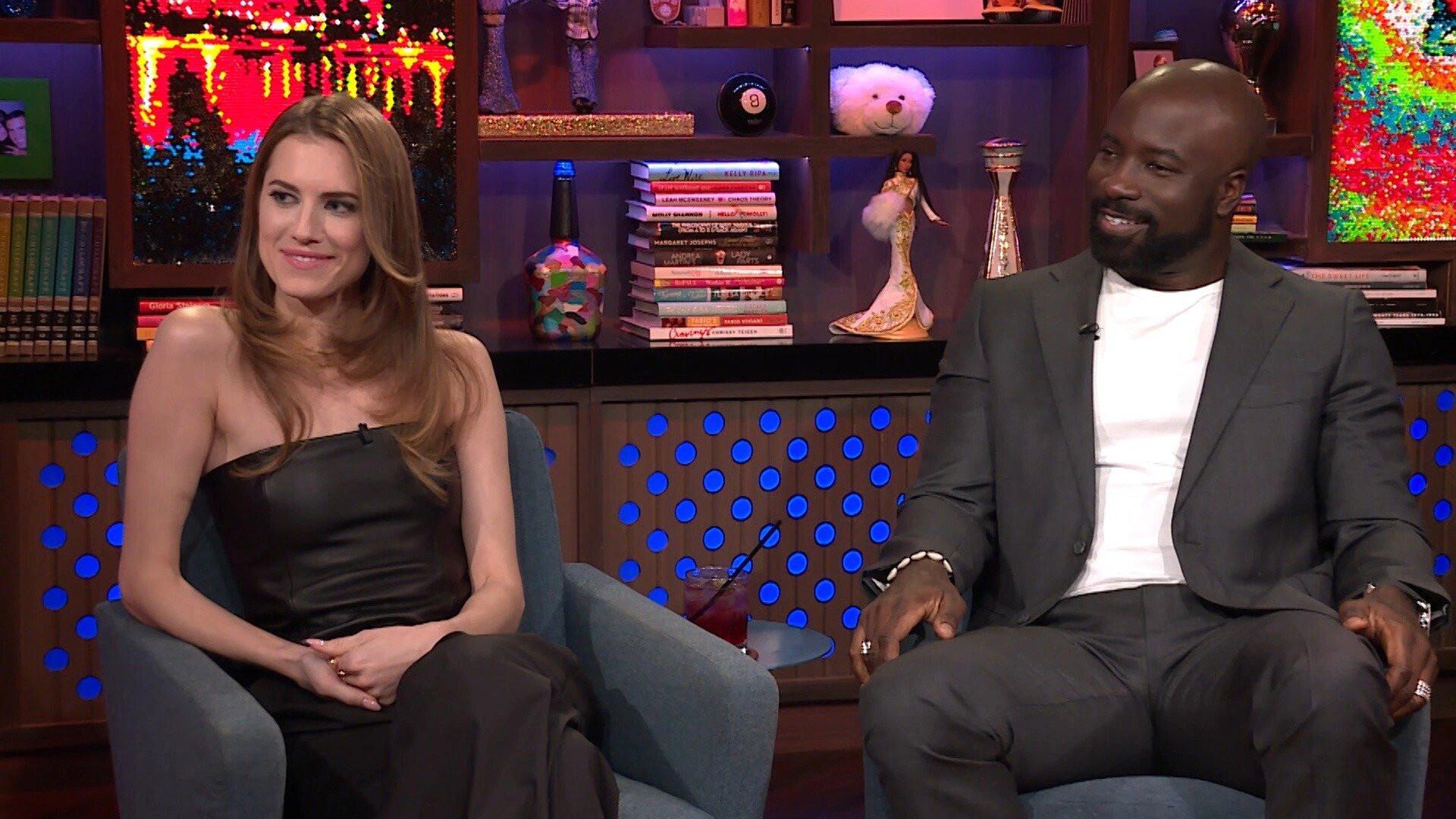 Still from Allison Williams and Mike Colter