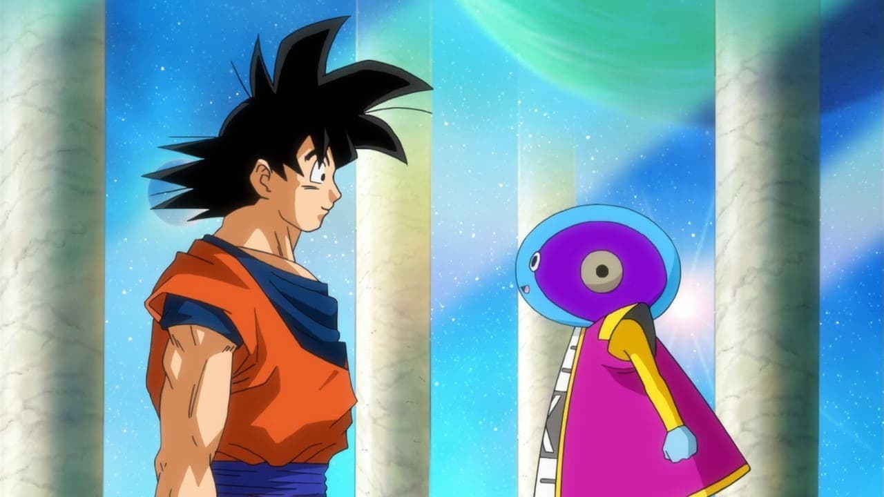 Still from I'd Like to See Goku, You See; A Summons From Grand Zeno!