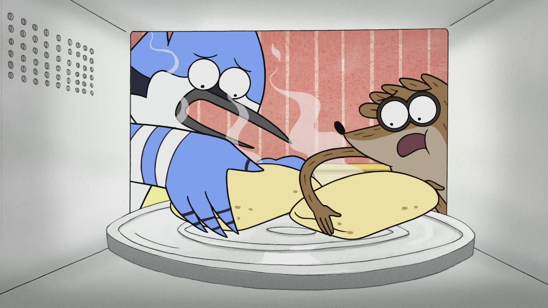 Still from Pizza Pouch Drop