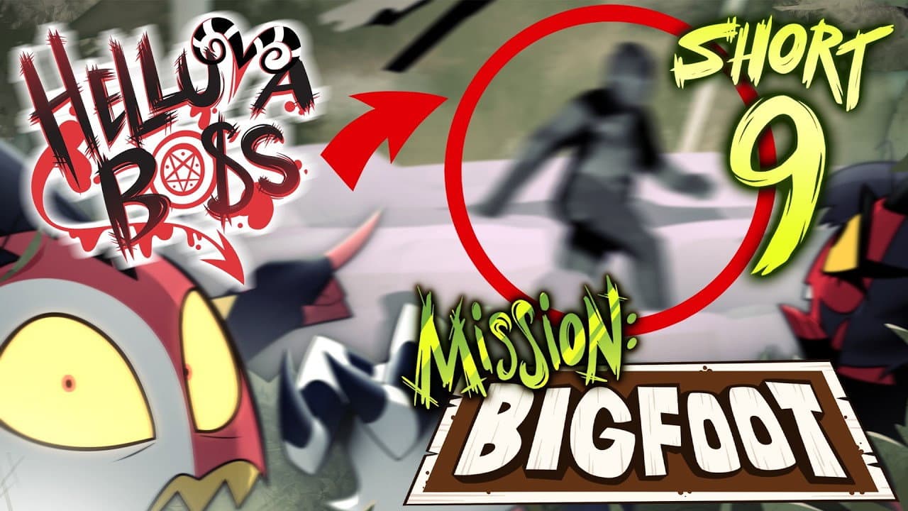 Still from Helluva Shorts 9 - Mission: Bigfoot
