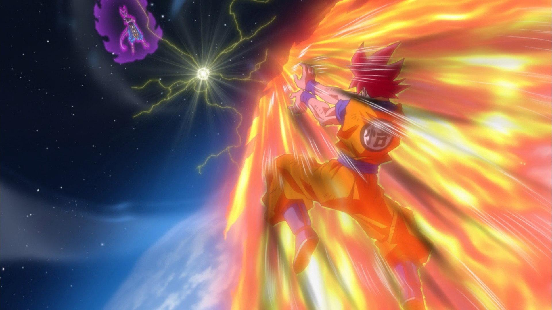 Still from Goku, Surpass Super Saiyan God!