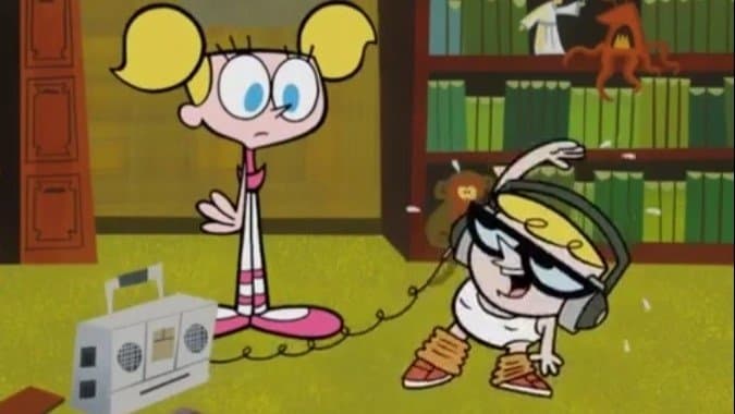 Still from The Blonde Leading the Blonde