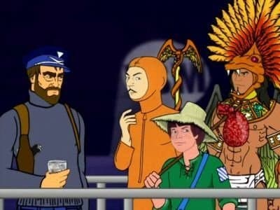 Still from Isla de las Chupacabras