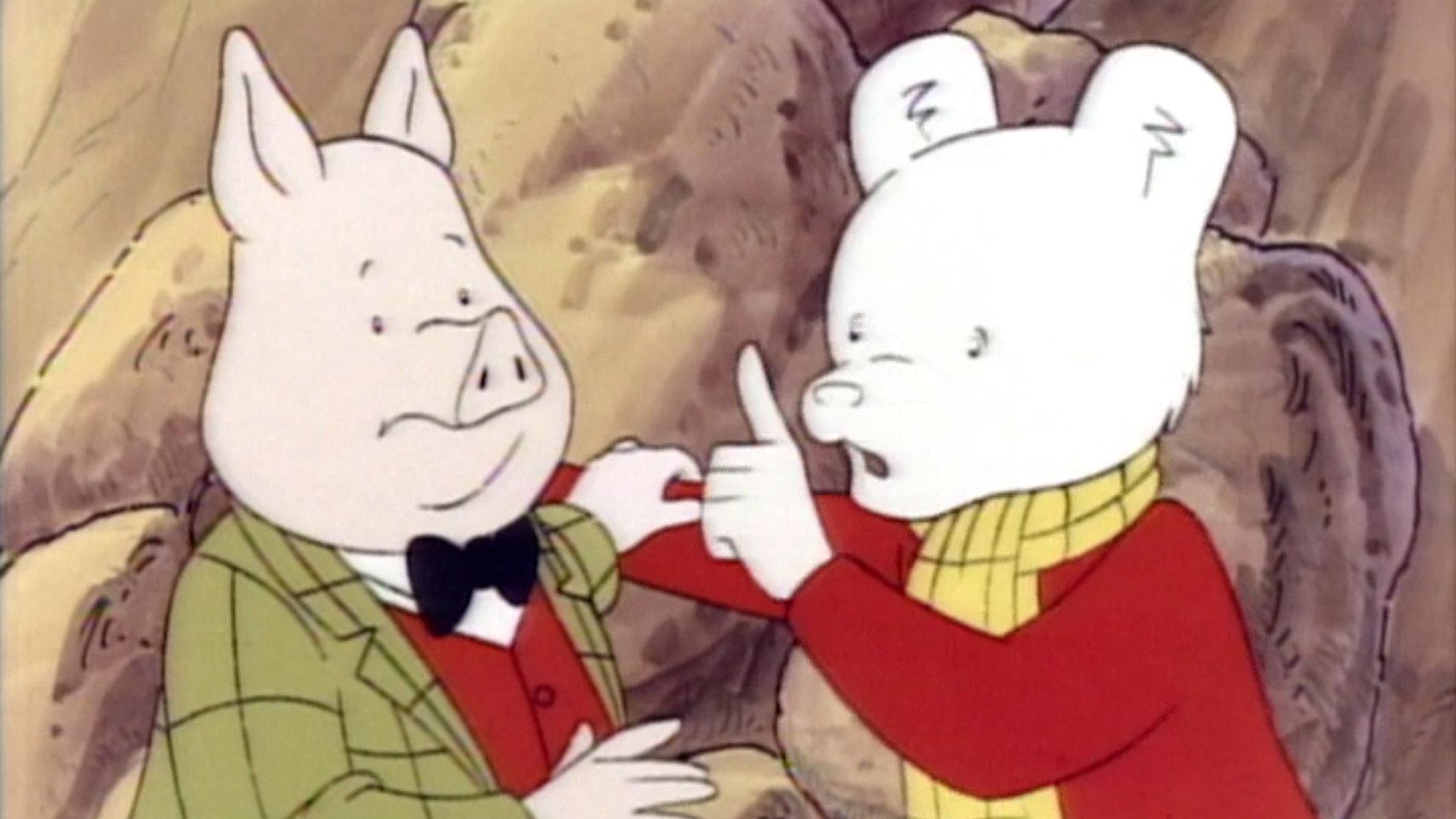 Still from Rupert and the Purple Cakes