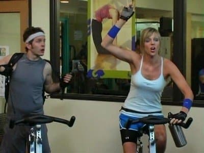 Still from Sweet Dee Has a Heart Attack