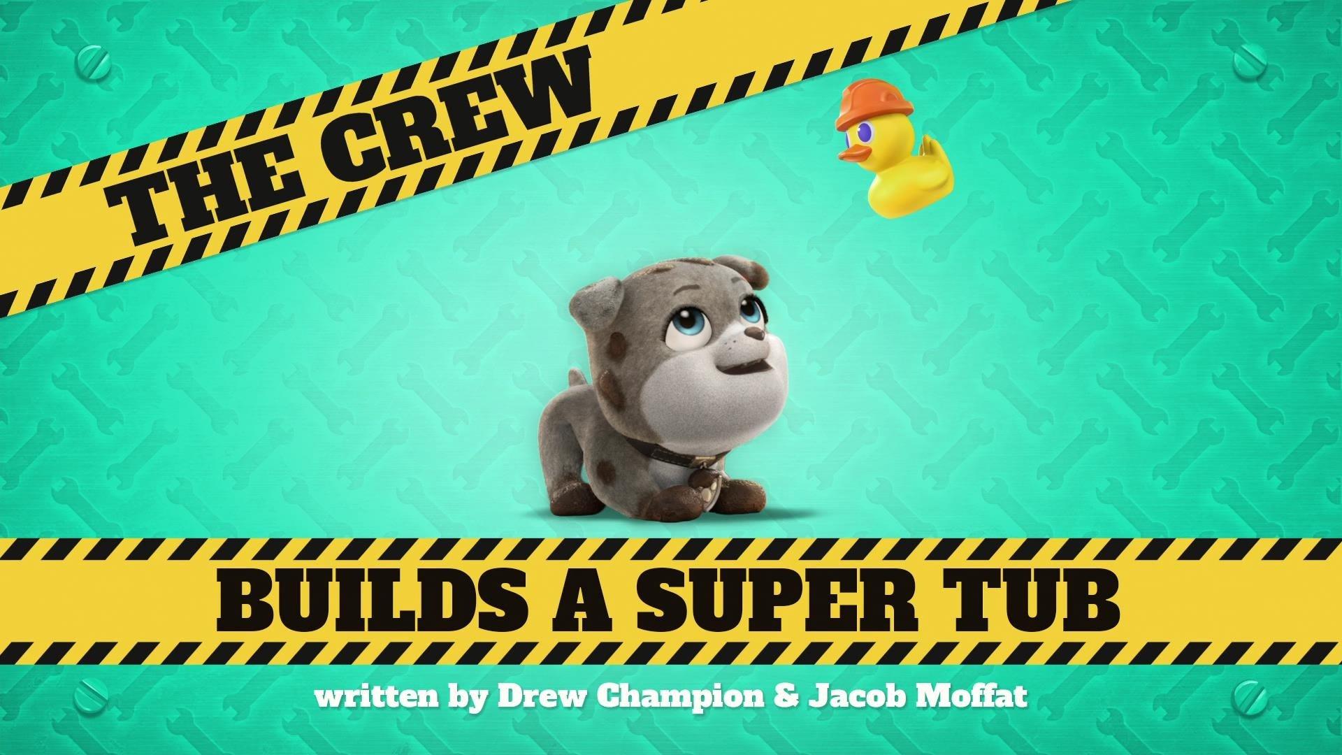 Still from The Crew Builds a Super Tub