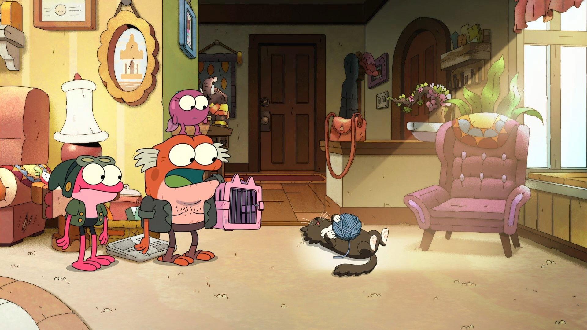 Still from Adventures in Catsitting