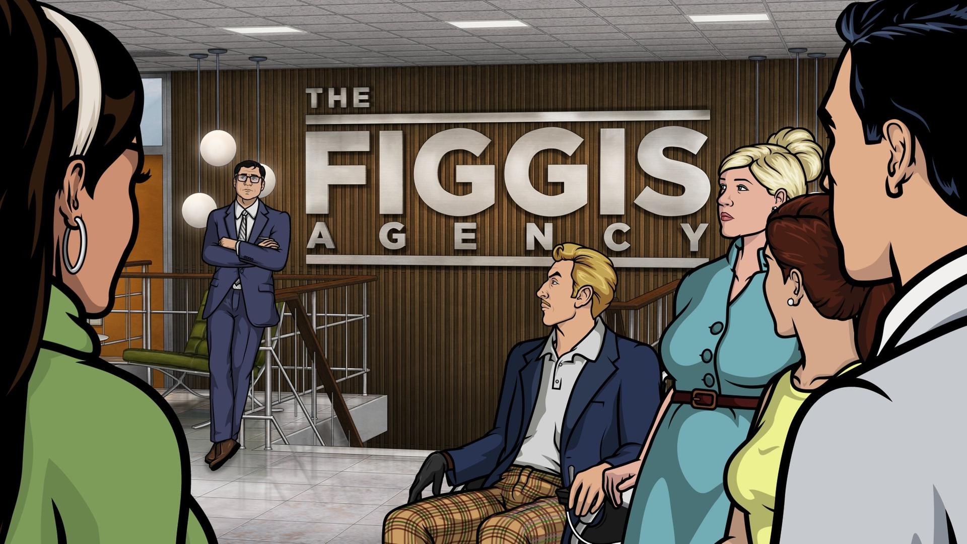 Still from The Figgis Agency
