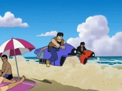 Still from Crime Waves