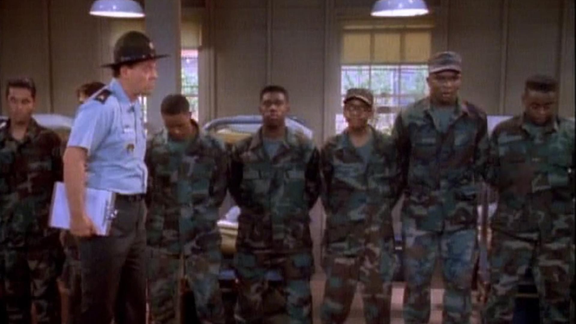 Still from An Officer and a Waldo