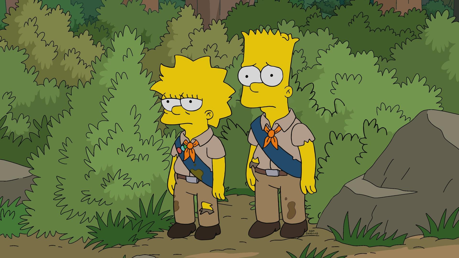 Still from Lisa the Boy Scout