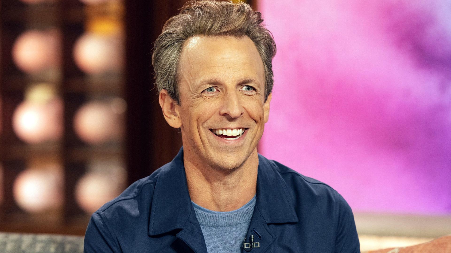 Still from Season 5 Premiere! Seth Meyers, Hoda Kotb & Jenna Bush Hager, Jane Krakowski