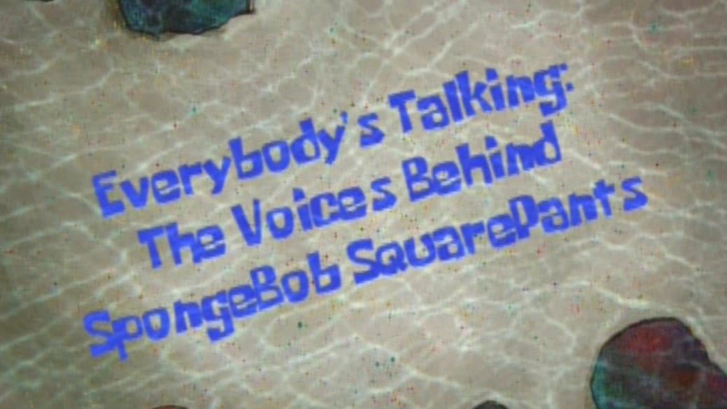 Still from Everybody's Talking: The Voices Behind SpongeBob SquarePants