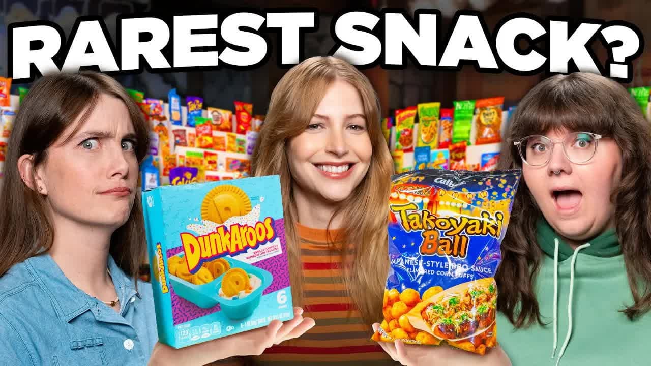 Still from We Found The World's Rarest Snacks (Improv Game)