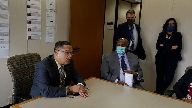 Still from The Prosecutors; Putin's Public Enemy; Showstoppers