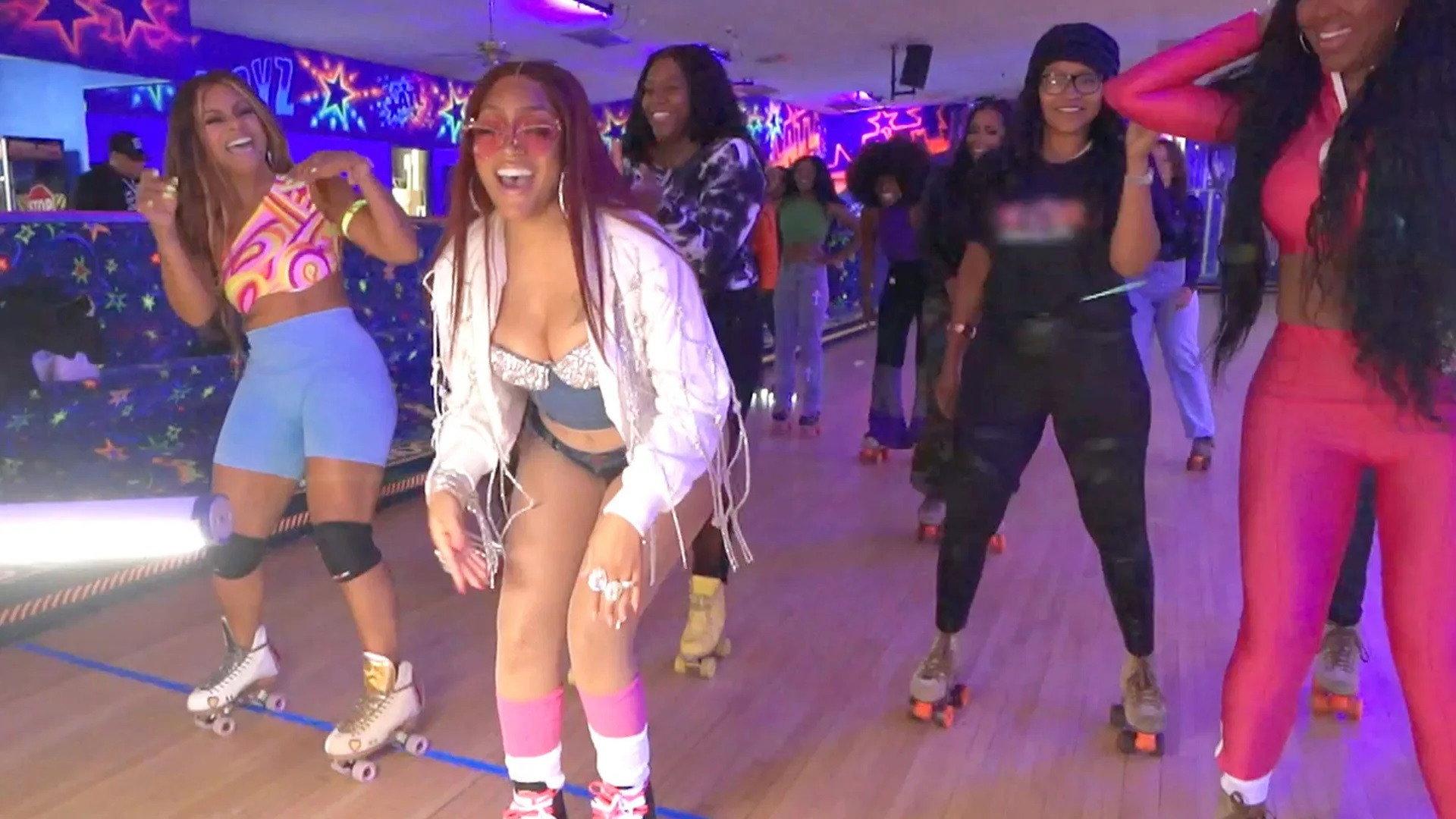 Still from Rollerstakes and Blind Dates