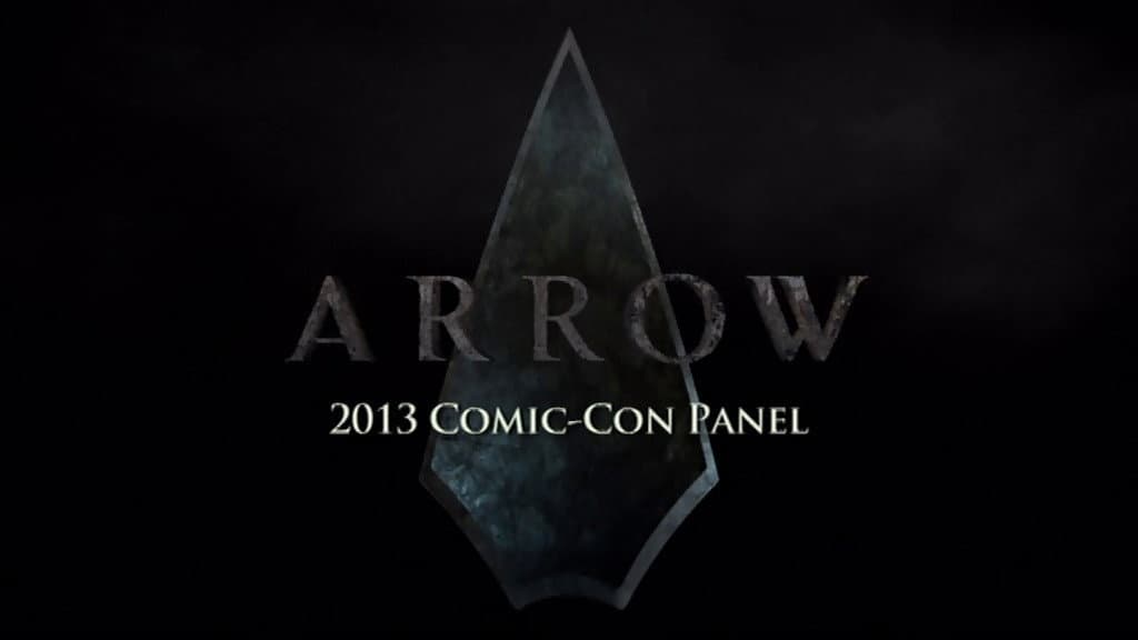 Still from Arrow 2013 Comic-Con Panel