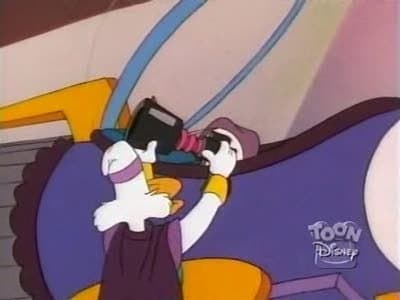 Still from The Secret Origins of Darkwing Duck