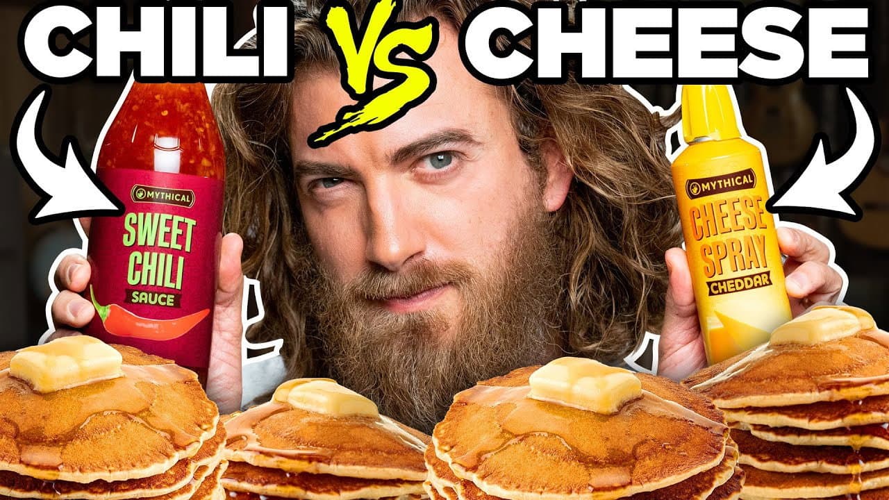 Still from Is Anything Better Than Syrup on Pancakes? (Taste Test)