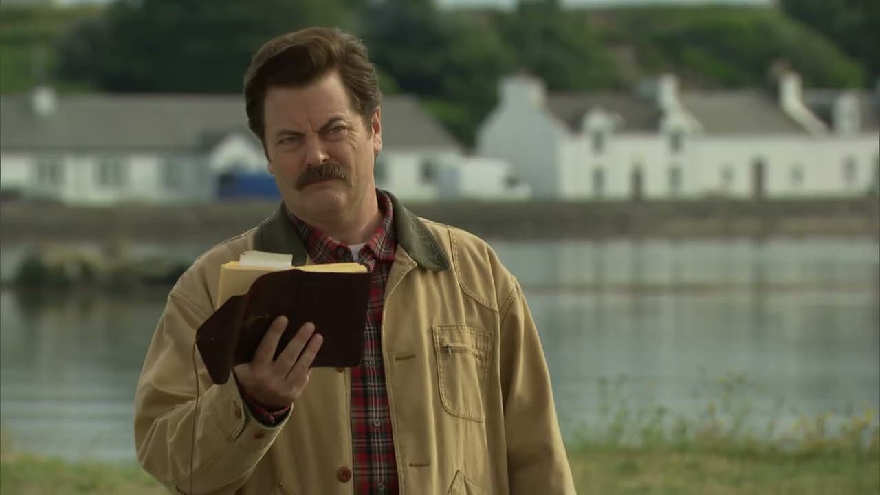 Still from Parks and Recreation in Europe: Ron's Journey