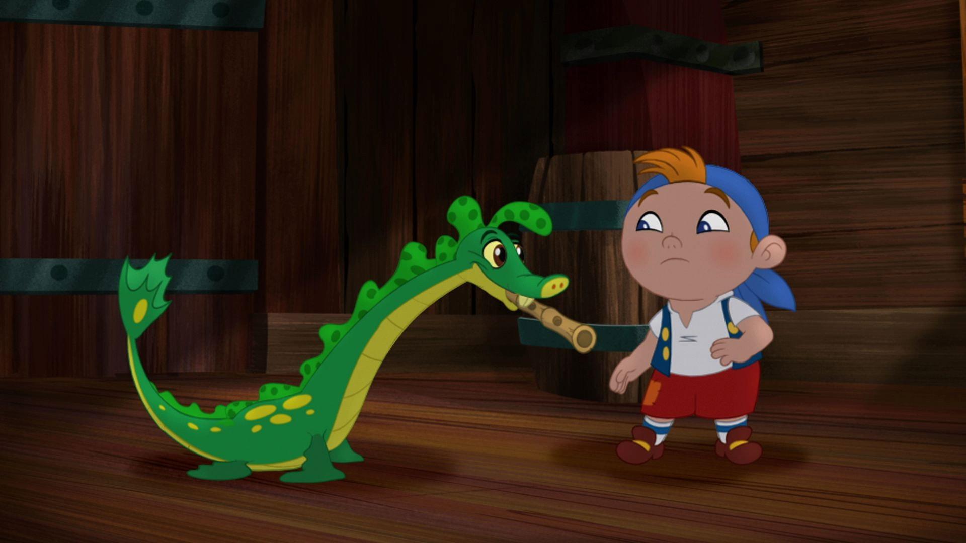 Still from A Bad Case of the Barnacles! / Cubby's Pet Problem