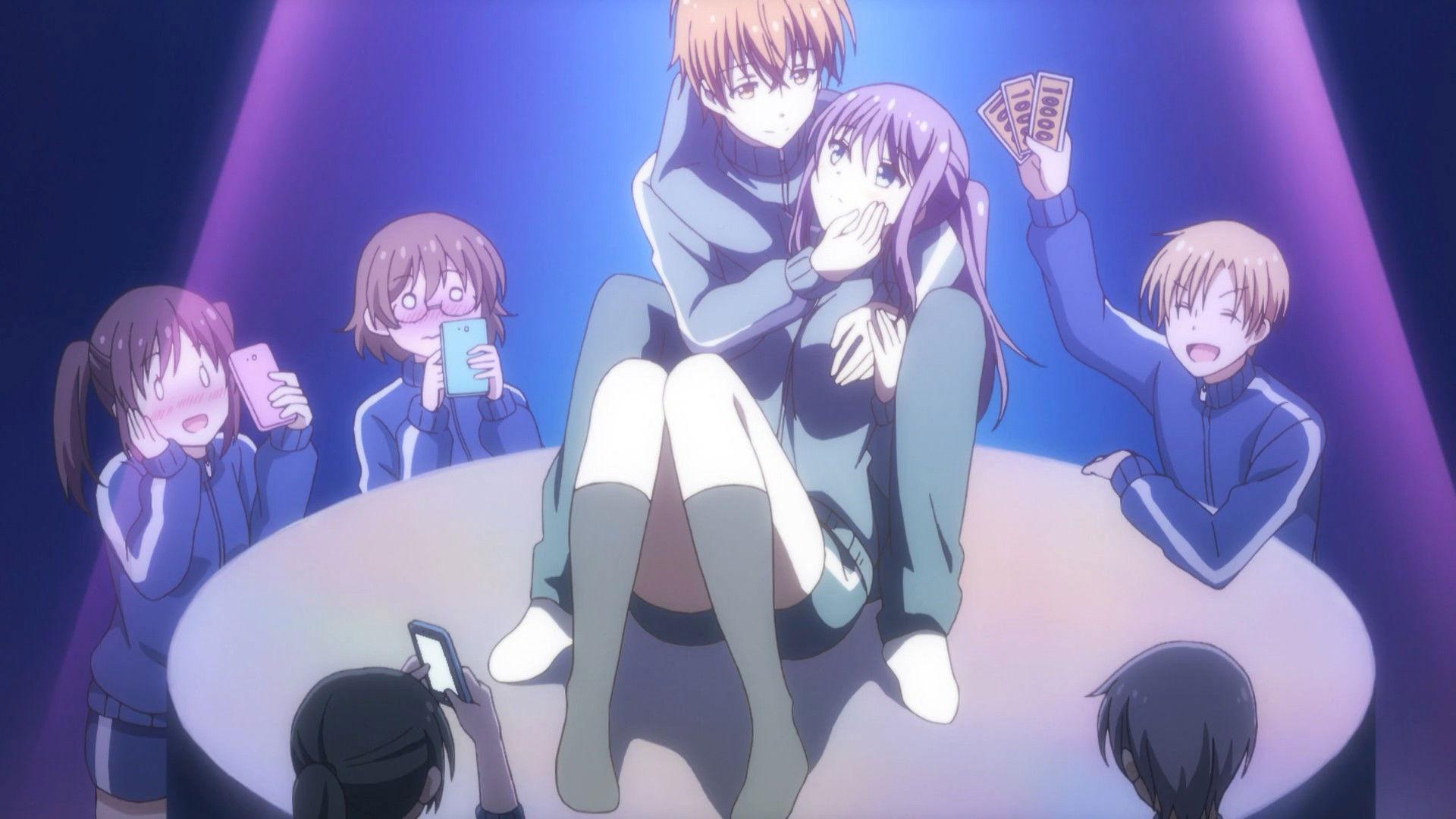 Still from Ao-chan Can't Protect Her Lower Half